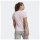 Adidas Γυναικεία κοντομάνικη μπλούζα Essentials Slim Logo Linear Tee